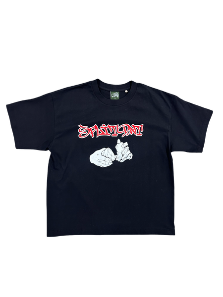 fiti hands tee - black