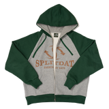 cycle hoodie - green
